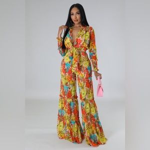 Floral pants (PANTS ONLY)